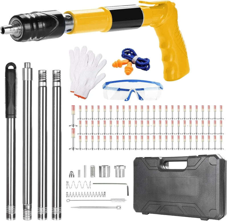 PowerNail Pro: Cloueur Manuel pour Mur en Béton – Silencieux et Pratique