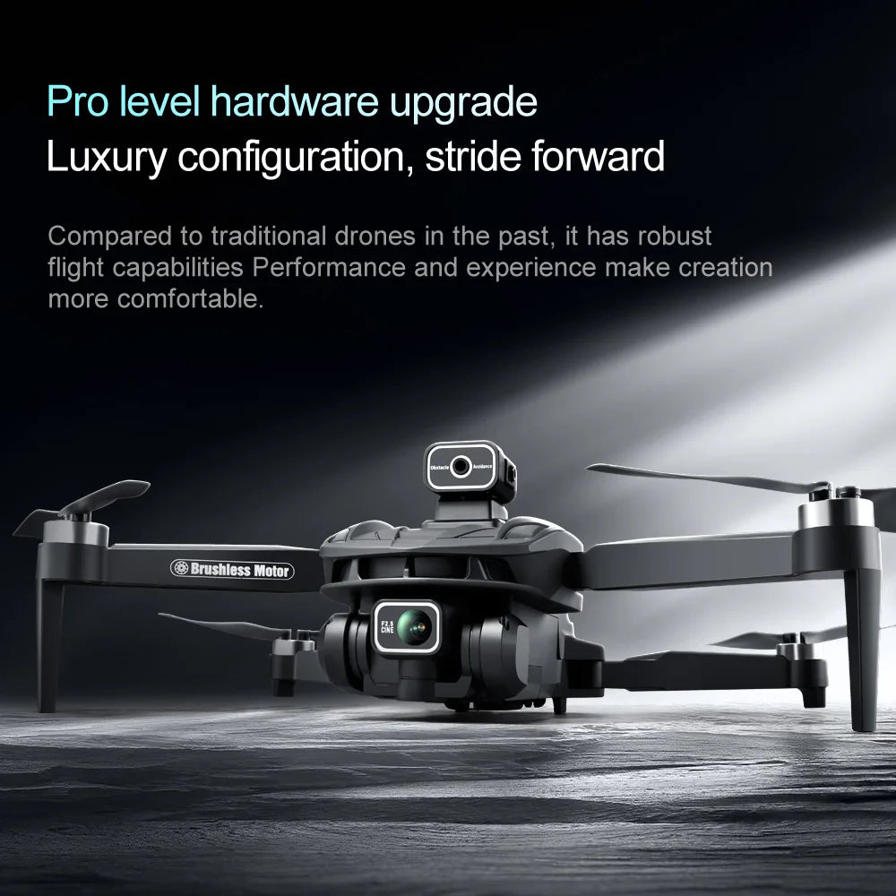 V168 Profesional 8K Drones with Camera 5G Wifi Brushless Motor RC Quadcopter Obstacle Avoidance GPS Positioning FPV Dron Toys
