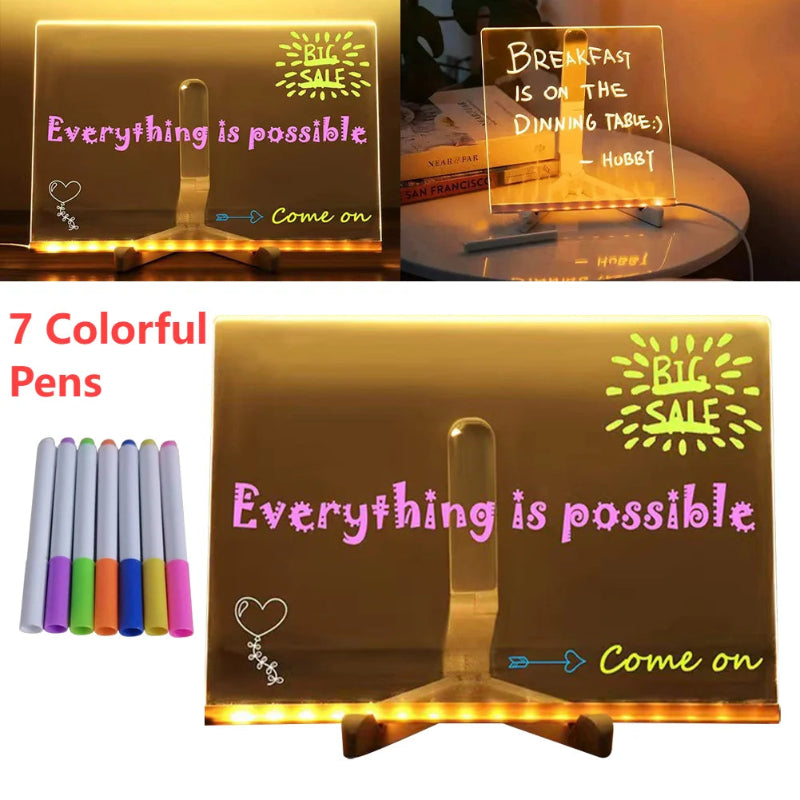 GlowPad - tableau led personnalisable