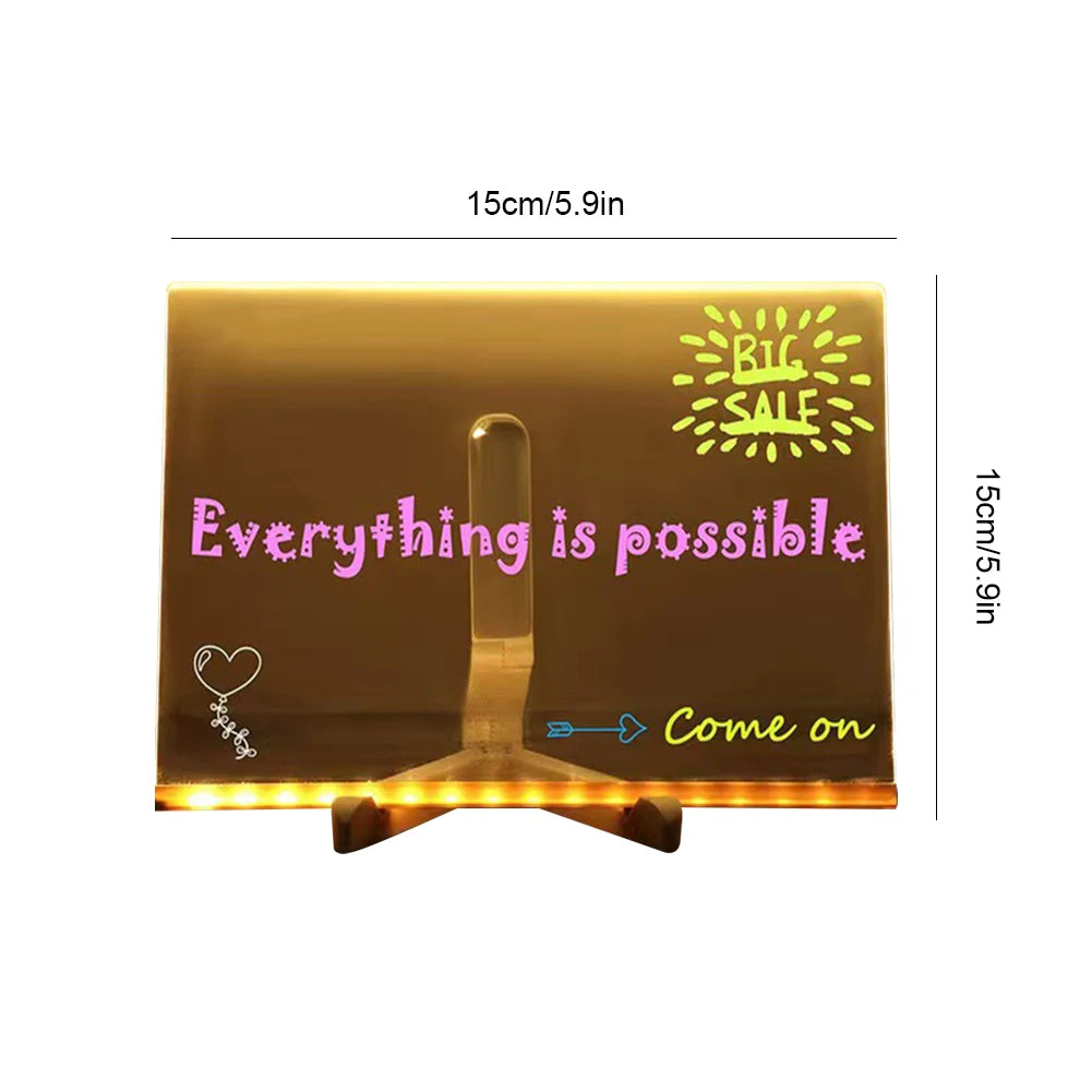 GlowPad - tableau led personnalisable