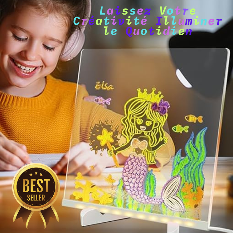 GlowPad - tableau led personnalisable