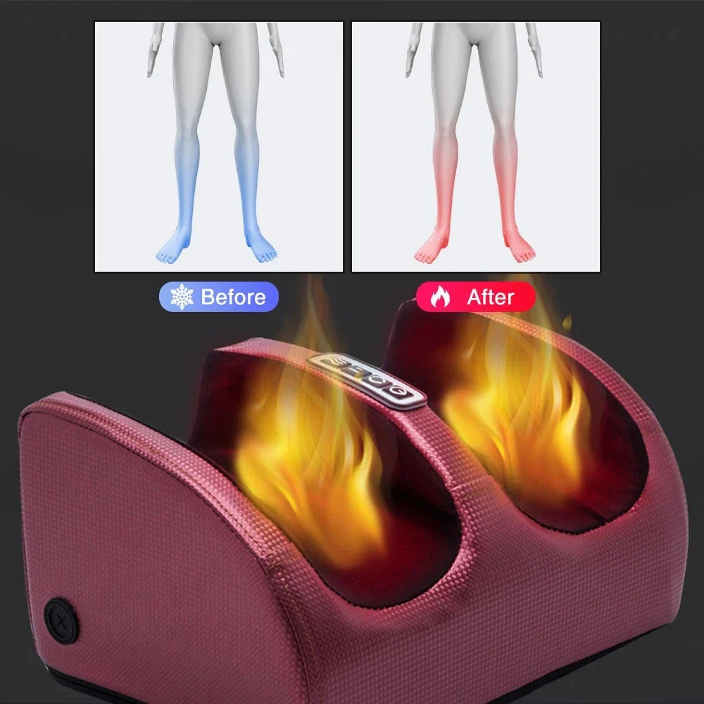 🦶 Say Goodbye to Foot Fatigue: Discover the Ultimate Electric Shiatsu Foot Massager