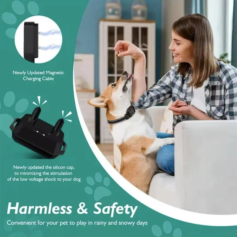 Wireless GPS Dog Fence Collar – Safe Freedom for Your Pet